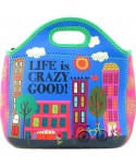 Bolsa neopreno "Life Is Crazy Good!" Natural Life