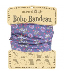Bandana púrpura Natural Life