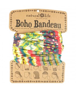 Bandana oro crema coral Natural Life