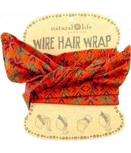 Cinta de pelo naranja Natural Life